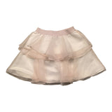 Liu Jo Einfarbiger Rock mit Rüschen und elastischer Taille Rosa für Baby Mädchen