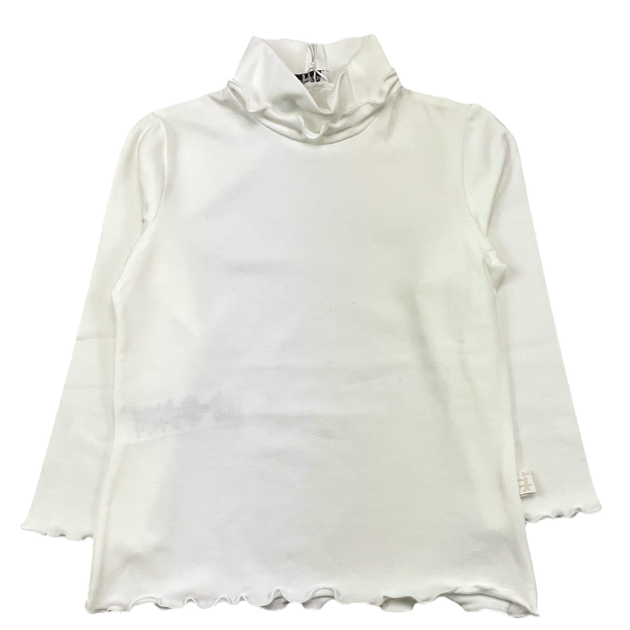 IL GUFO shirt mezzocollo tinta unita Bianco per Bambina COATA062M011J BIANCO IL GUFO 