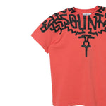 Marcelo Burlon T-Shirt Girocollo tinta unita Rosso per Bambino CBAA001S4JE ROSSO MARCELO BURLON 