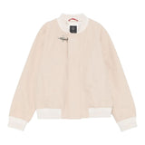 Fay Giubbino Tinta Unita Girocollo con Zip per Bambino FW2P17 BEIGE FAY 