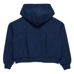 Max&Co. Felpa con Zip E Cappuccio Tinta Unita per Bambina MX01156 BLU MAX&Co. 