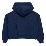 Max&Co. Felpa con Zip E Cappuccio Tinta Unita per Bambina MX01156 BLU MAX&Co. 