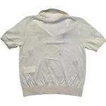 Saint Barth Polo Mezza Manica Tinta Unita con Ricami Cuori per Bambina EVONNE PANNA SAINT BARTH 