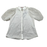 Nunzia Corinna Completo 2 Pezzi Camicia-Gonna Bianco per Bambina NJ4115631 BIANCO NUNZIA CORINNA 