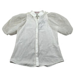 Nunzia Corinna Completo 2 Pezzi Camicia-Gonna Bianco per Bambina NJ4115631 BIANCO NUNZIA CORINNA 