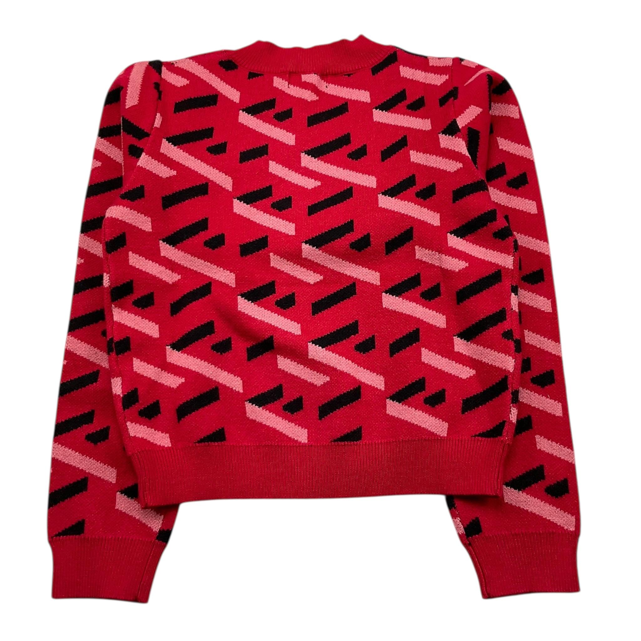 FUN & FUN maglia girocollo tinta unita stampa fantasia Rosso per Bambina FNBSW15537 ROSSO FUN & FUN 