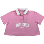 Just Cavalli Polo Mezza Manica Tinta Unita con Colletto per Bambina JGP26043PO ROSA JUST CAVALLI 