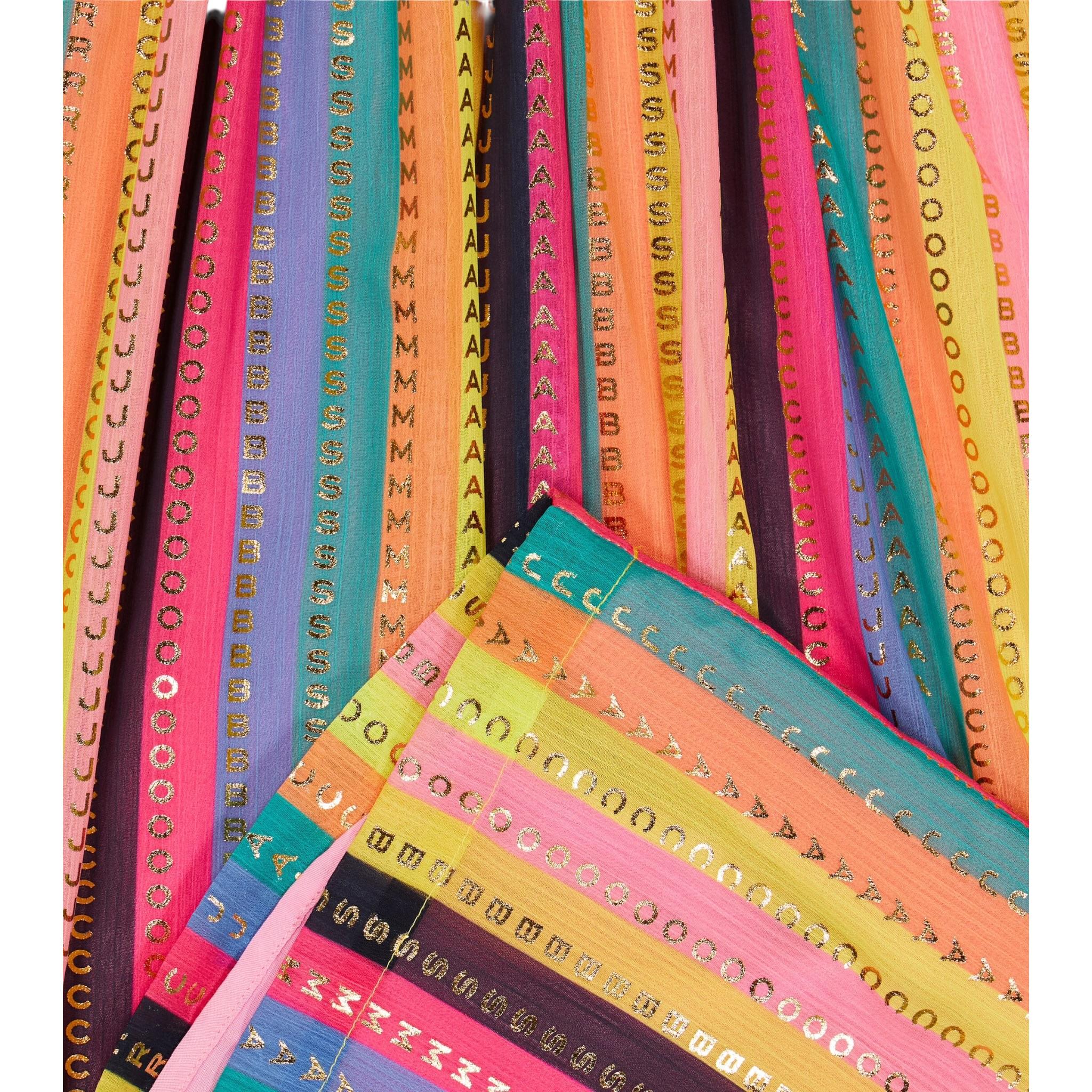 Marc Ellis Abito Bretelline Stampa Fantasia Multicolor per Bambina W12438 MULTICOLOR MARC ELLIS 