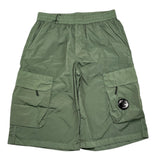 CP Company Bermuda Einfarbig mit Taschen Grün für Kinder