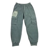 CP Company Cargohose, einfarbig, elastischer Bund, grün, für Jungen