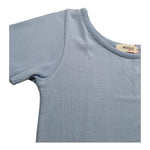 Vicolo T-Shirt Girocollo Tinta Unita per Neonata 3146WY00313N AZZURRO VICOLO 