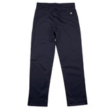 Please Blaue, einfarbige Hose mit verstellbarer Taille für Jungen
