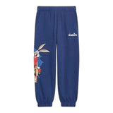 DIADORA pantalone tinta unita con stampa looney tunes Blu per Bambino 502180950 BLU DIADORA 