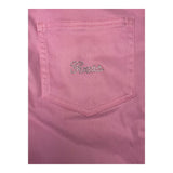 Guess Einfarbige Schlaghose mit verstellbarer Taille Rosa für Mädchen