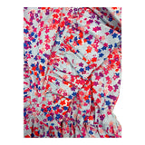 Philosophy Schlichtes Kleid mit hellblauem Muster für Mädchen