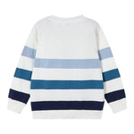 Mayoral Maglia Girocollo Tinta Unita con Fantasia A Righe per Bambino 2266 BIANCO MAYORAL 