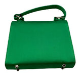 Mimisol Schlichte Tasche mit grüner Stickerei für Mädchen