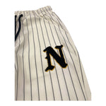 NEVER TOO pantalone tinta unita con fantasia a righe Panna per Bambino NT2133R PANNA NEVER TOO 