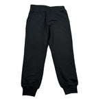 Moschino Pantalone Tuta tinta unita con Logo Nero per Bambino HUP079 NERO MOSCHINO 