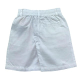 Trussardi Bermuda Tinta Unita con Elastico In Vita per Bambino TBP26020CLL BIANCO TRUSSARDI 