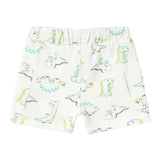 Mayoral Bermuda Tinta Unita con Stampa per Neonato 1244 BIANCO MAYORAL 