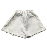 Fun &amp; Fun Shorts einfarbig mit verstellbarer Taille weiß für Mädchen
