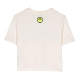 Barrow Kids T-Shirt Crop Model Einfarbig Creme Für Mädchen