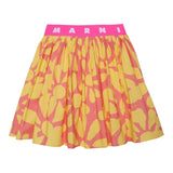Marni Mehrfarbiger Rock mit Fantasie-Print für Mädchen