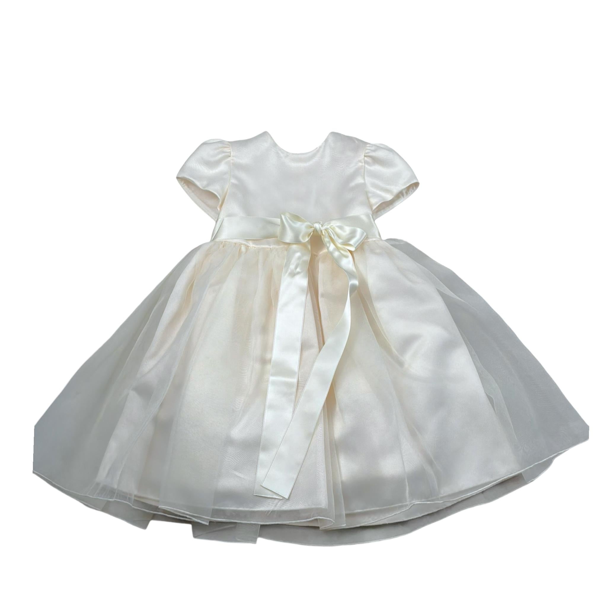 Childrenfashionatelier Abito Cerimonia Tinta Unita Mezza Manica per Bambina 210 ROSA CHILDRENFASHIONATELIER 