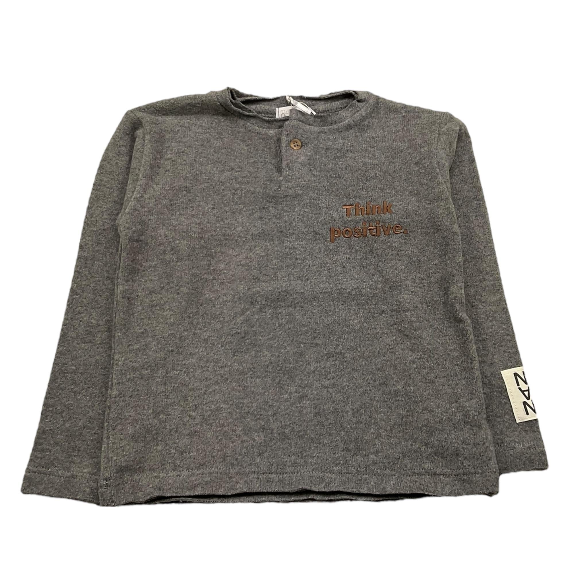 NANAN maglia girocollo tinta unita Grigio per Neonato I2216324GR GRIGIO NANAN 