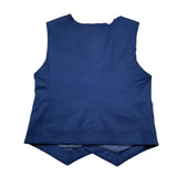 Manuel & Frank Gilet Tinta Unita  per Bambino MF5011R BLU MANUEL & FRANK 