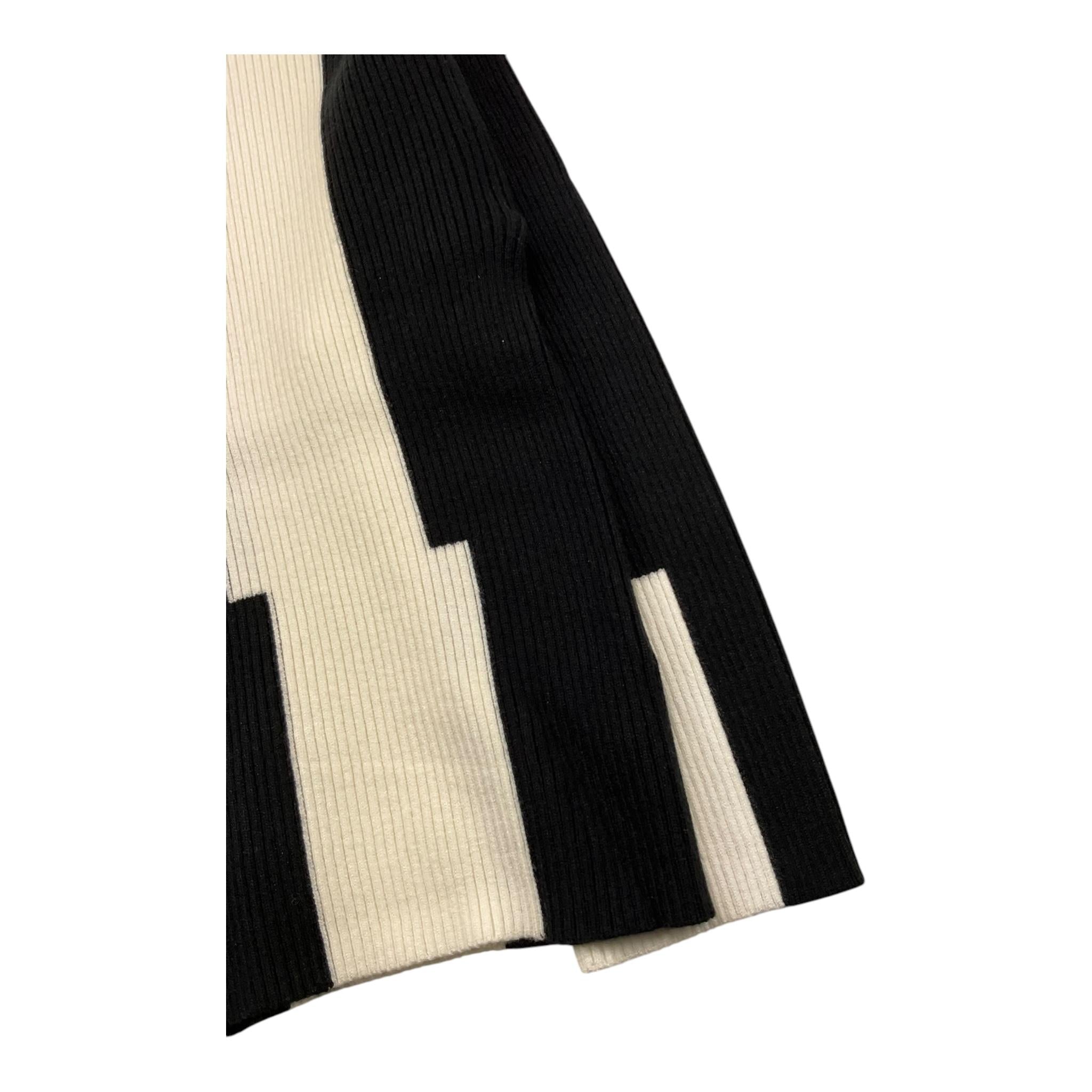 TO be too maglia collo alto bicolorw Panna/nero per Bambina TFJ24M517 PANNA/NERO TO be too 