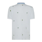 Sun68 Polo Mezza Manica Tinta Unita con Stampa per Neonato A35328XN BIANCO SUN68 