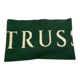 TRUSSARDI sciarpa tinta unita con logo Verde per Bambino TBA25055SC VERDE TRUSSARDI 