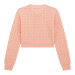 Guess Cardigan Tinta Unita Traforato per Bambina J4RR03Z3CD0 ROSA GUESS 