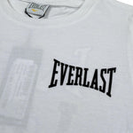 Everlast T-Shirt tinta unita Girocollo con Stampa Bianco per Bambino DIRIRI BIANCO EVERLAST 