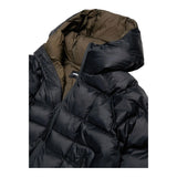 DSQUARED2 giubbino bicolore con cappuccio Nero per Bambino DQ2450 NERO DSQUARED2 