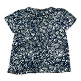 Wedoble Blaues Fantasy-Print-Halbarm-Shirt für Babys