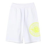 Balmain Bermuda tinta unita con Logo Bianco per Bambino BU6S39 BIANCO BALMAIN 