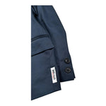 Just Cavalli Giacca Tinta Unita Monopetto per Bambino JBP26098GC BLU JUST CAVALLI 