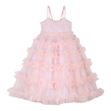Billieblush Abito Cerimonia Tinta Unita con Tulle  per Neonata U20976N ROSA BillIEBLUSH 