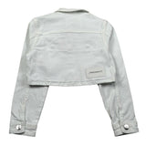 Hinnominate Giubbino tinta unita Modello Crop Bianco per Bambina 3635OY00086 BIANCO HINNOMINATE 