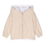 Il Gufo Giubbino Tinta Unita con Cappuccio per Neonato P25GR2240N0108 BEIGE IL GUFO 