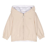 Il Gufo Giubbino Tinta Unita con Cappuccio per Neonato P25GR2240N0108 BEIGE IL GUFO 