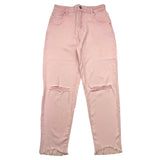 Liu Jo Schlichte Hose mit Rissen und verstellbarem Bund Rosa für Mädchen