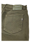 Dondup Bermuda Tinta Unita con 5 Tasche per Bambino DMBE27 VERDE DONDUP 