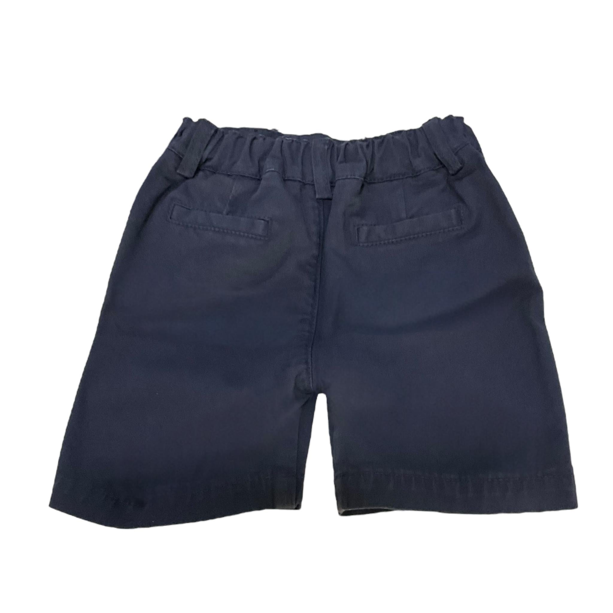 Fay Bermuda Tinta Unita con Profili In Contrasto per Neonato 5Q6329 BLU FAY 