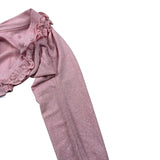 Monnalisa Coprispalle Tinta Unita con Rouches per Bambina 175800 ROSA MONNALISA 