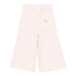 Elisabetta Franchi Pantalone Tinta Unita Modello Palazzo per Bambina EFPA286X ROSA ELISABETTA FRANCHI 