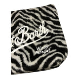 SAINT BARTH borsello fantasia zebrata Bianco/nero per Bambina FELT BIANCO/NERO SAINT BARTH 